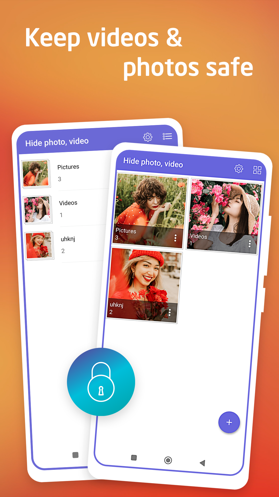 اسکرین شات 2 برنامه Hide Photo, Video