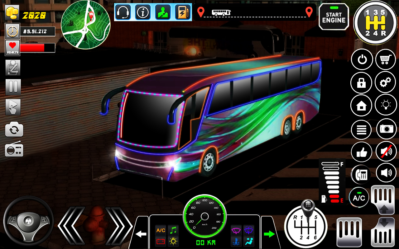 اسکرین شات 3 بازی City Bus Europe Coach Bus Game