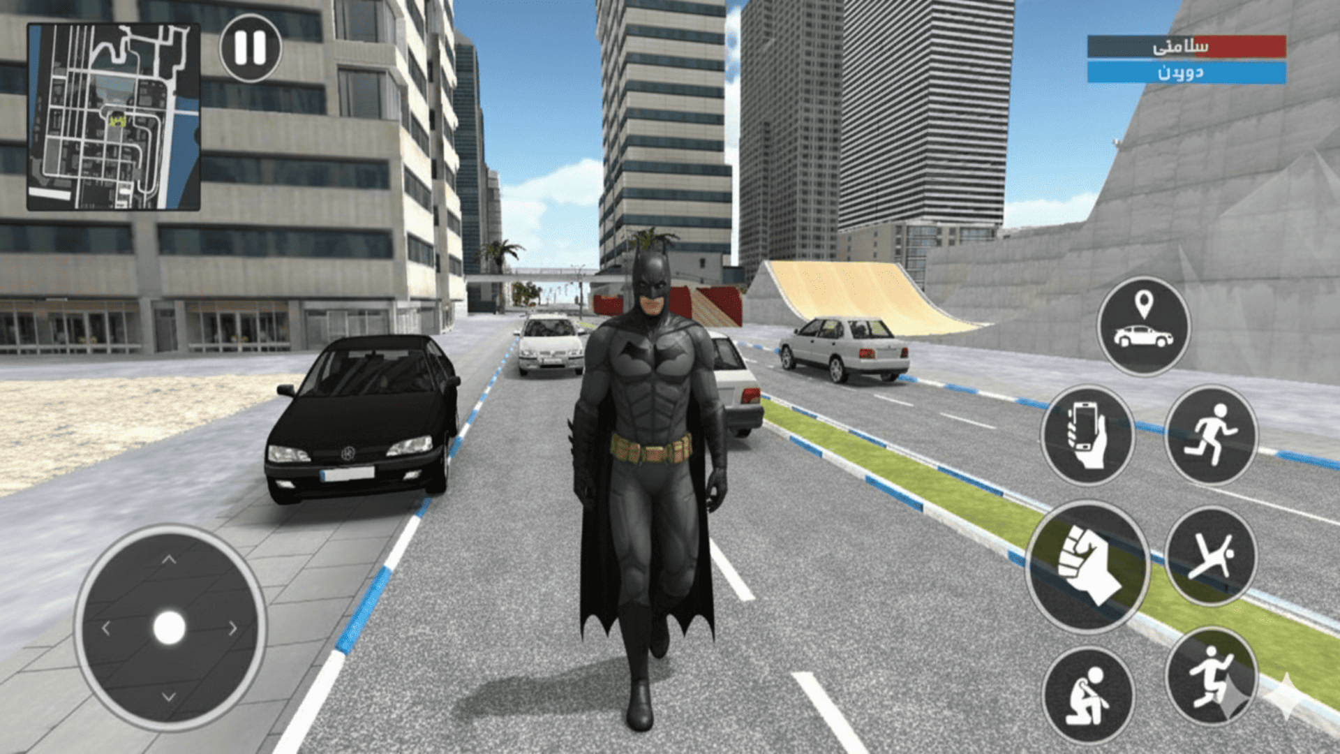 اسکرین شات 4 بازی ماشین بازی ابرقهرمان : بتمن