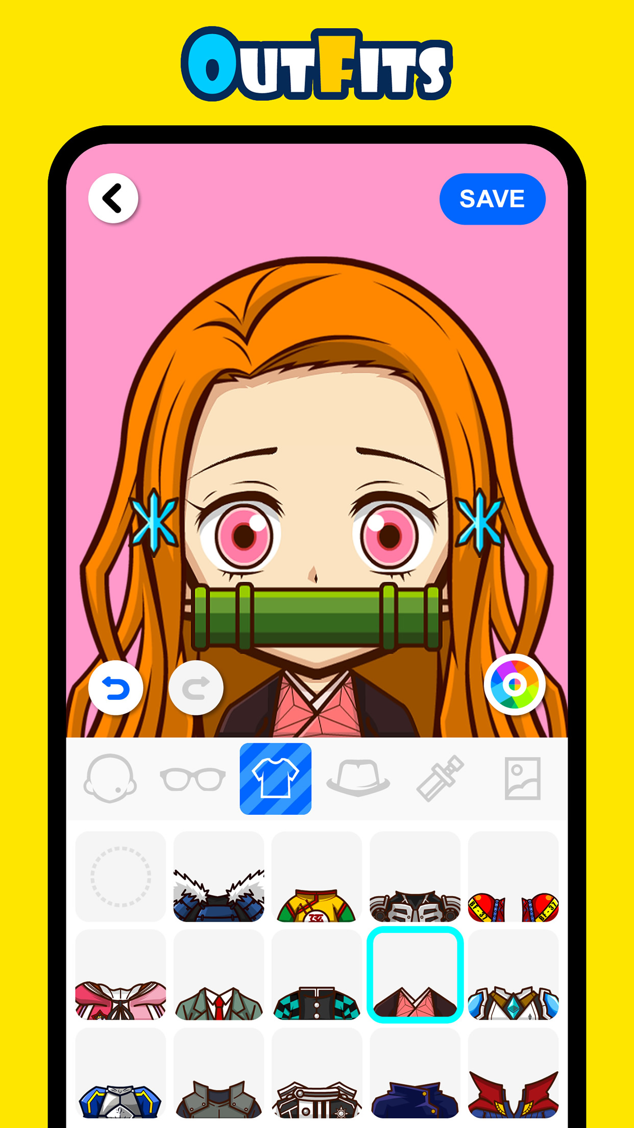 اسکرین شات 4 برنامه SuperMe - Avatar Maker Creator