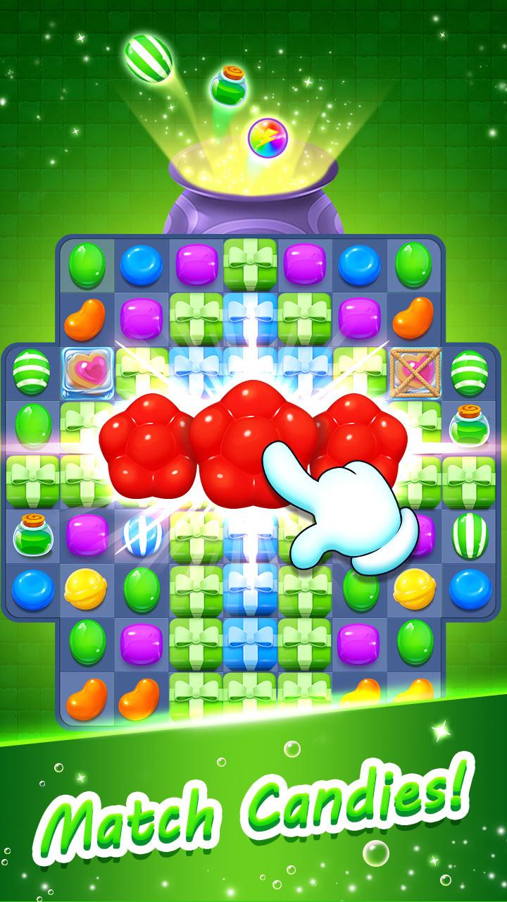 اسکرین شات 4 بازی Candy Witch - Match 3 Puzzle