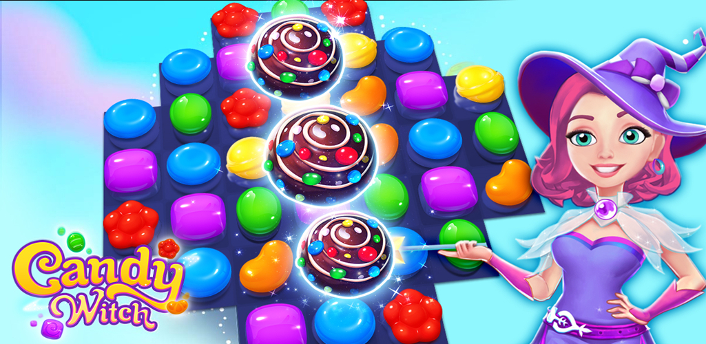 اسکرین شات 7 بازی Candy Witch - Match 3 Puzzle