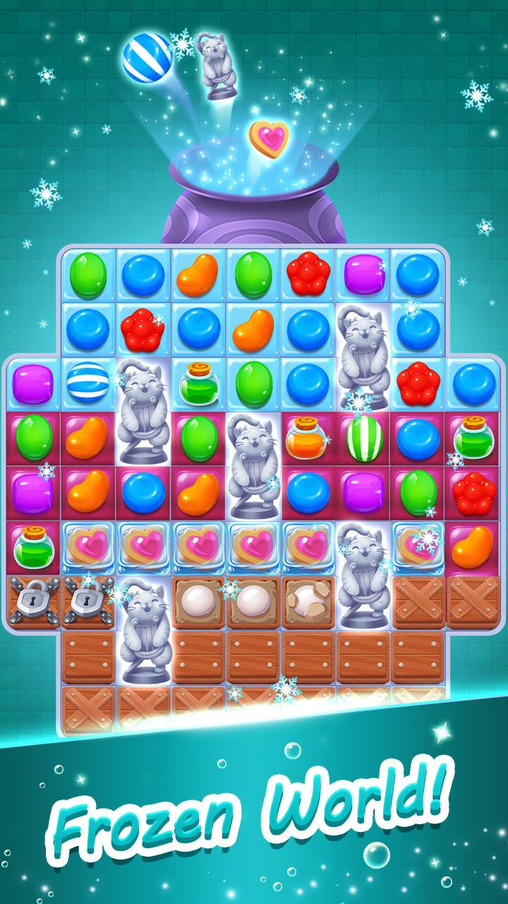اسکرین شات 3 بازی Candy Witch - Match 3 Puzzle