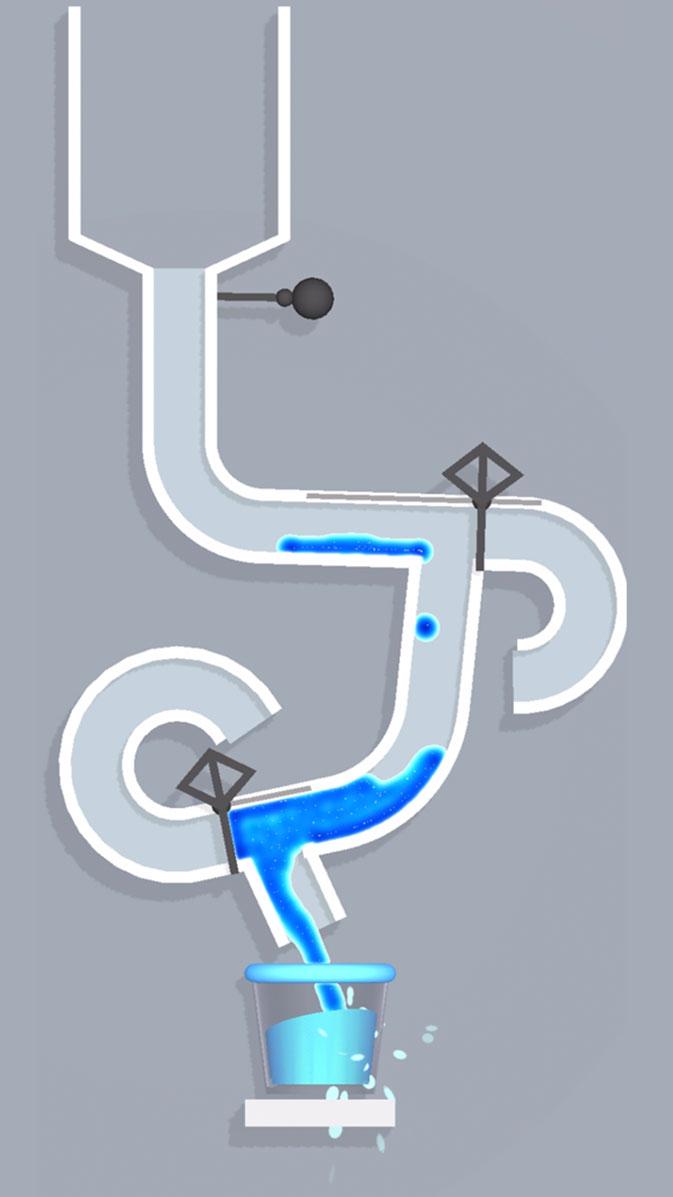 اسکرین شات 3 بازی Color Flow 3D