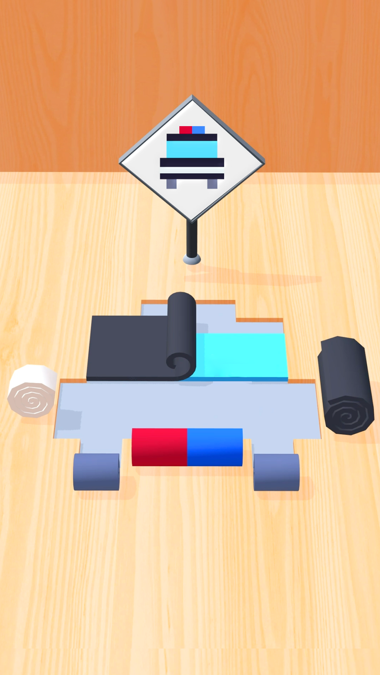 اسکرین شات 4 بازی Color Roll 3D