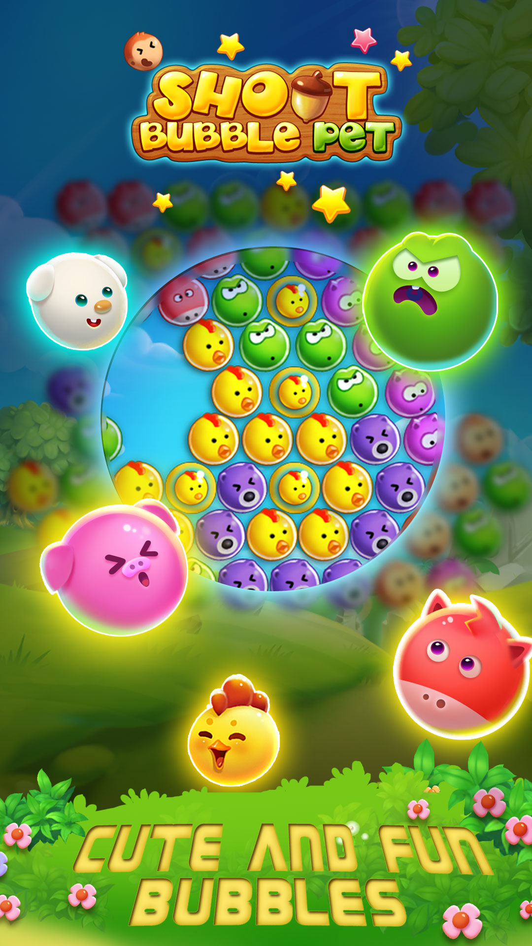 اسکرین شات 2 بازی Bubble Shoot Pet