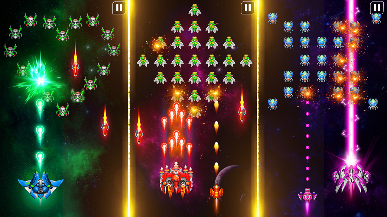 اسکرین شات 6 بازی Space shooter - Galaxy attack