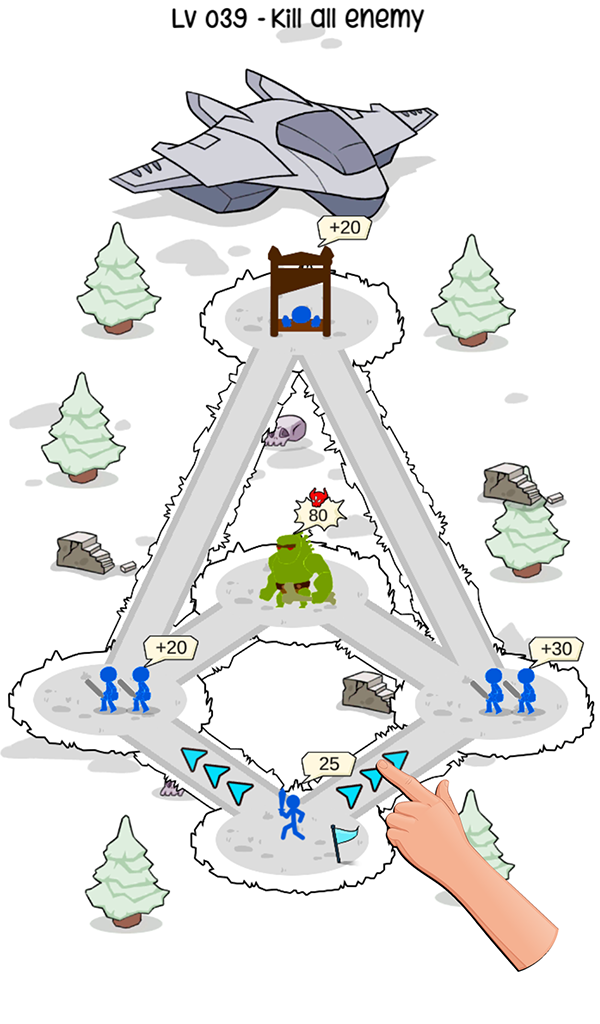 اسکرین شات 4 بازی Stick Tower Battle: Hero War