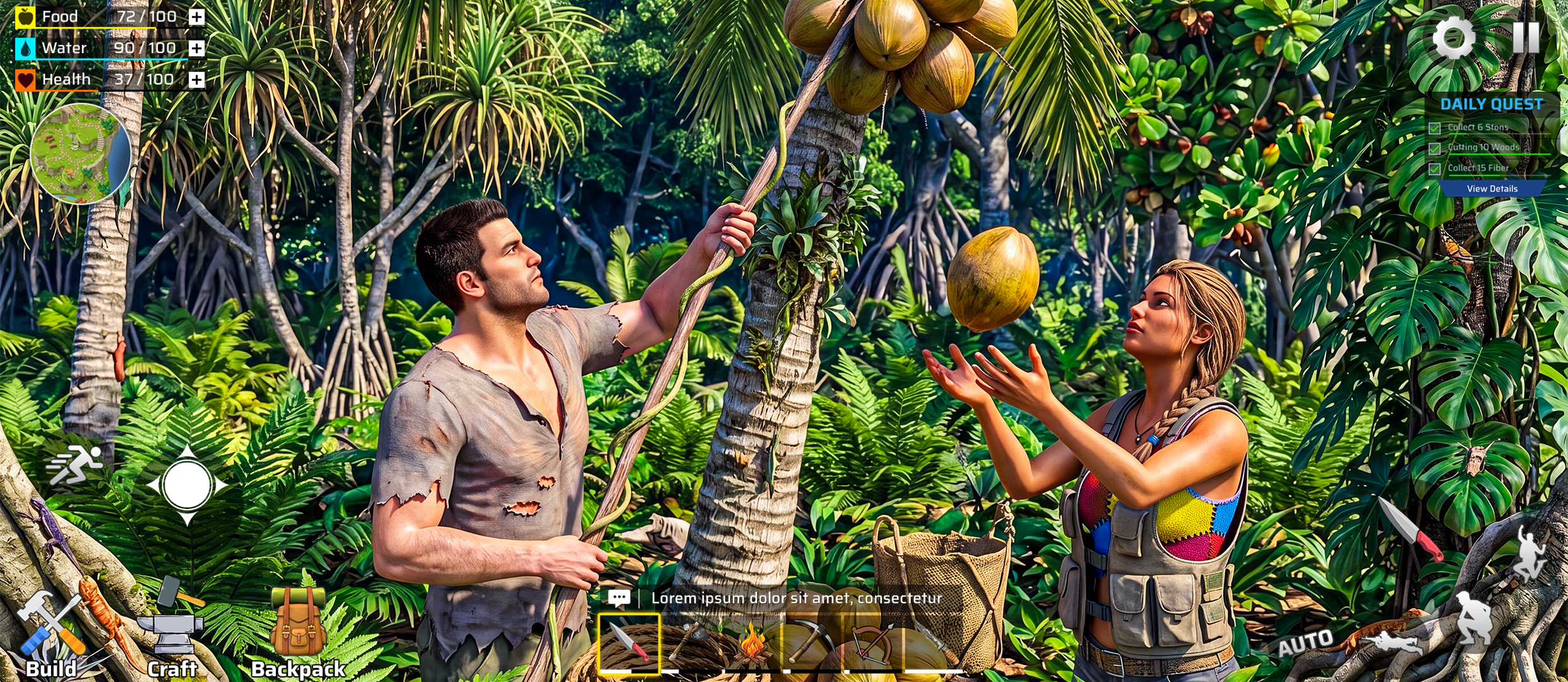 اسکرین شات 4 بازی Island Survival: Offline Games
