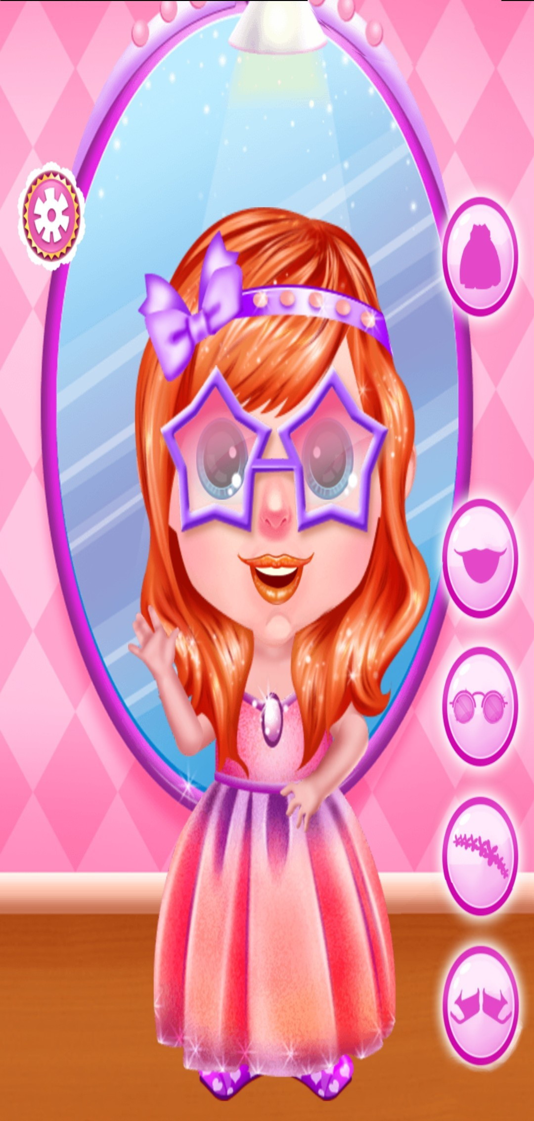 اسکرین شات 2 بازی بازی آرایش بچه شیطون