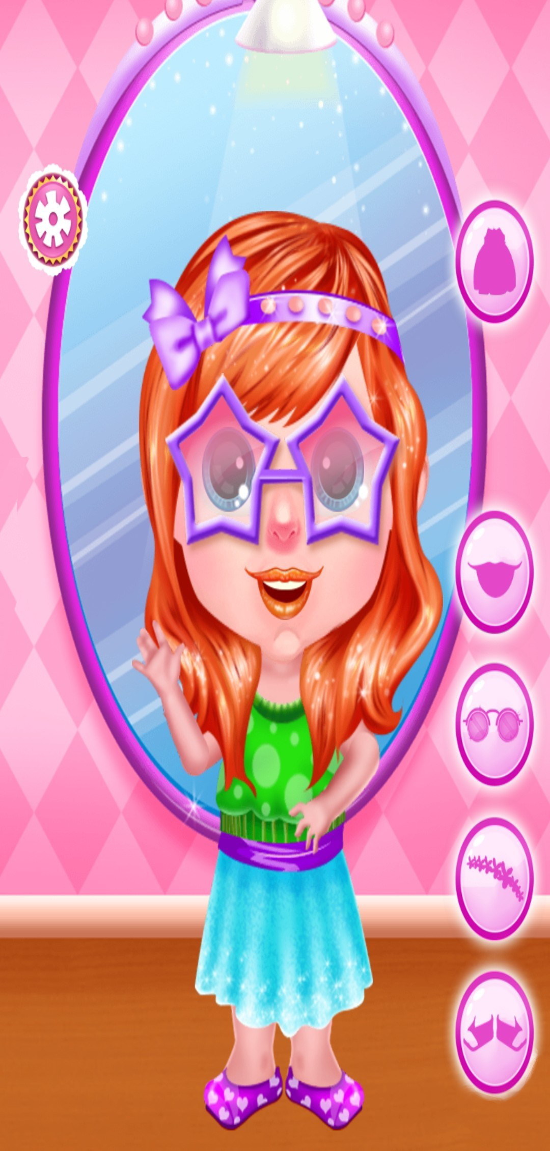 اسکرین شات 1 بازی بازی آرایش بچه شیطون