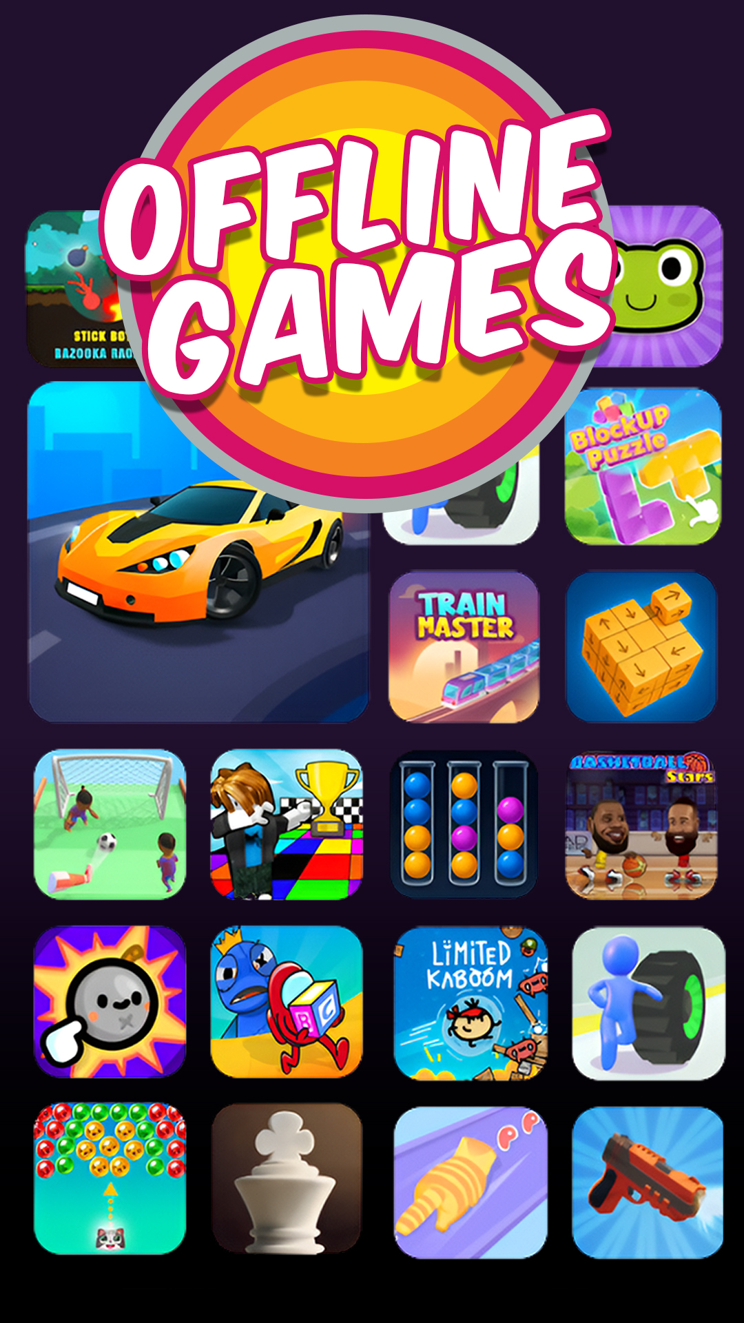 اسکرین شات 5 بازی Offline Games 1000+