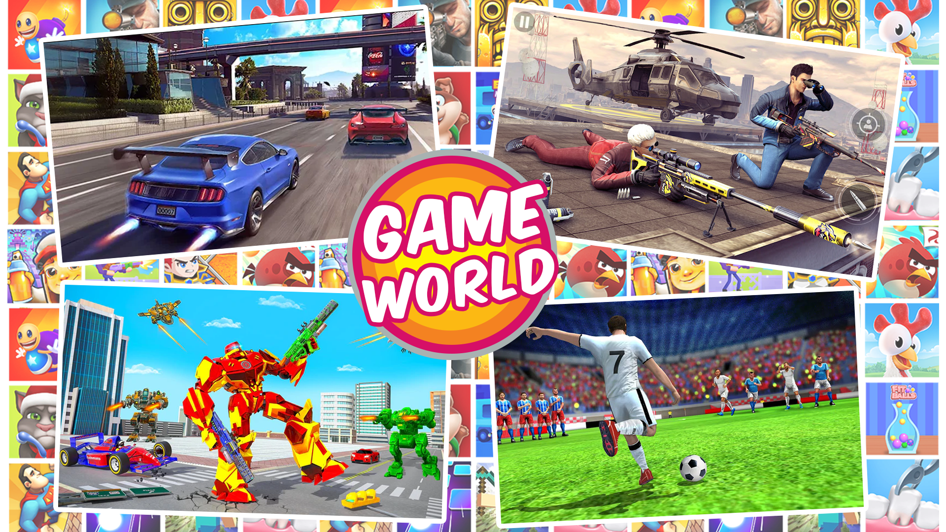 اسکرین شات 4 بازی Offline Games 1000+