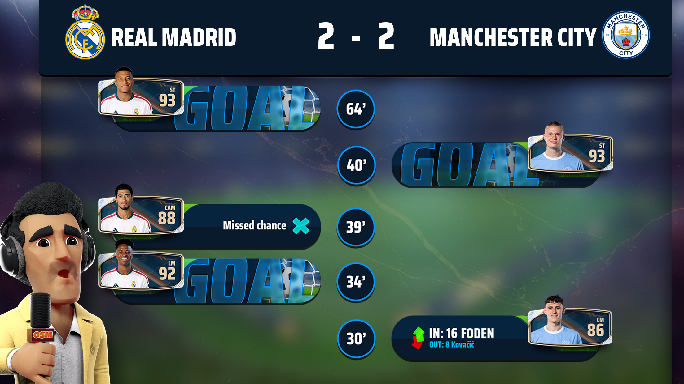 اسکرین شات 6 بازی Online Soccer Manager 2026