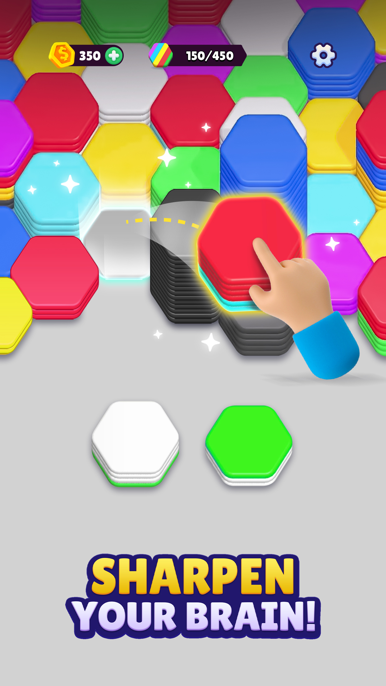 اسکرین شات 4 بازی Hexa Sort