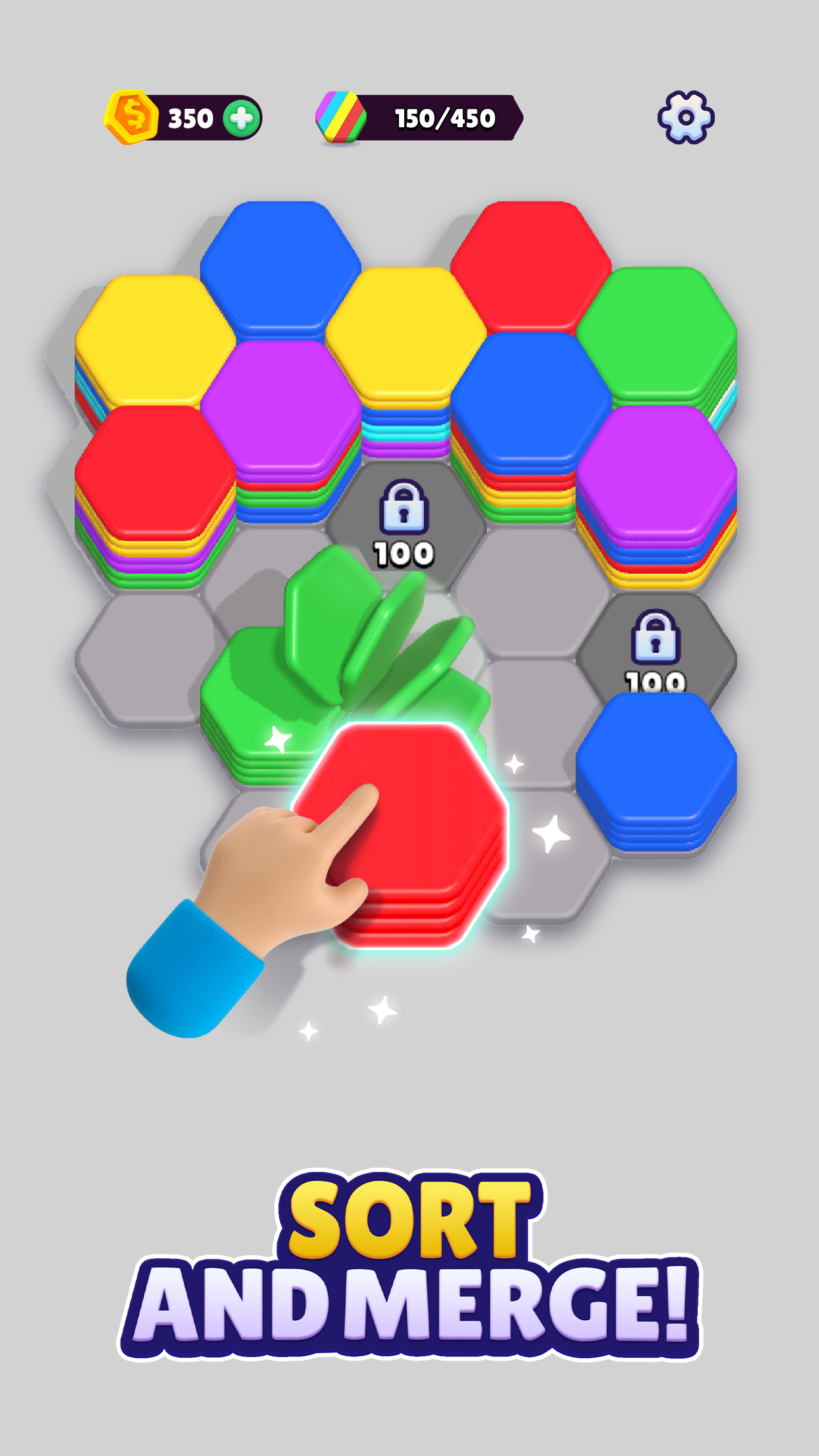 اسکرین شات 5 بازی Hexa Sort