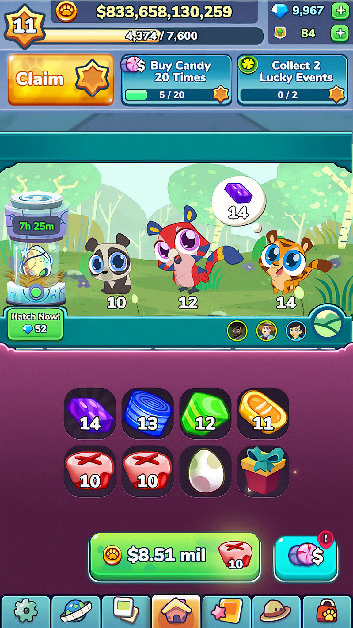 اسکرین شات 7 بازی Merge Zoo