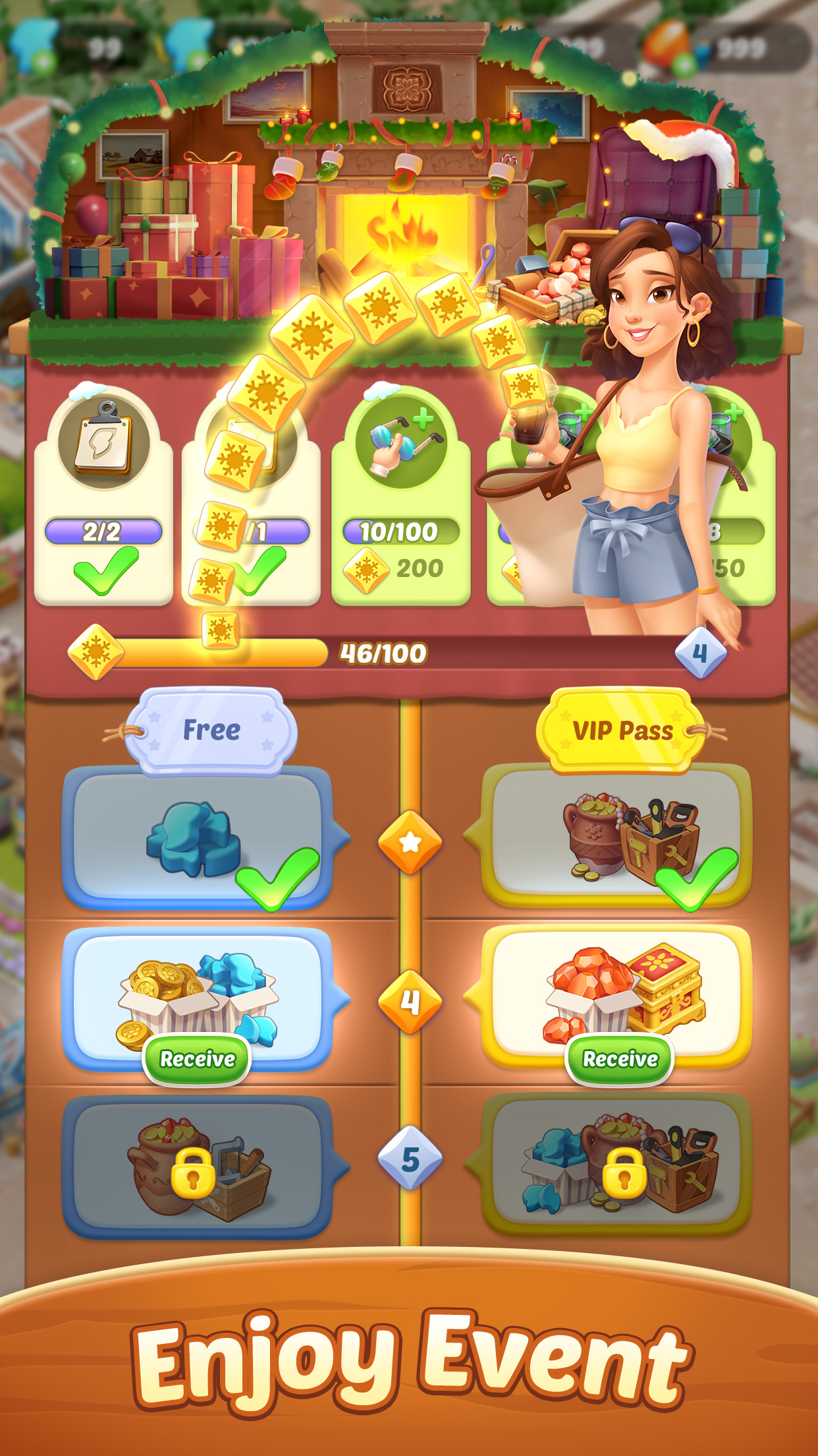 اسکرین شات 5 بازی Seaside Escape®: Merge & Story