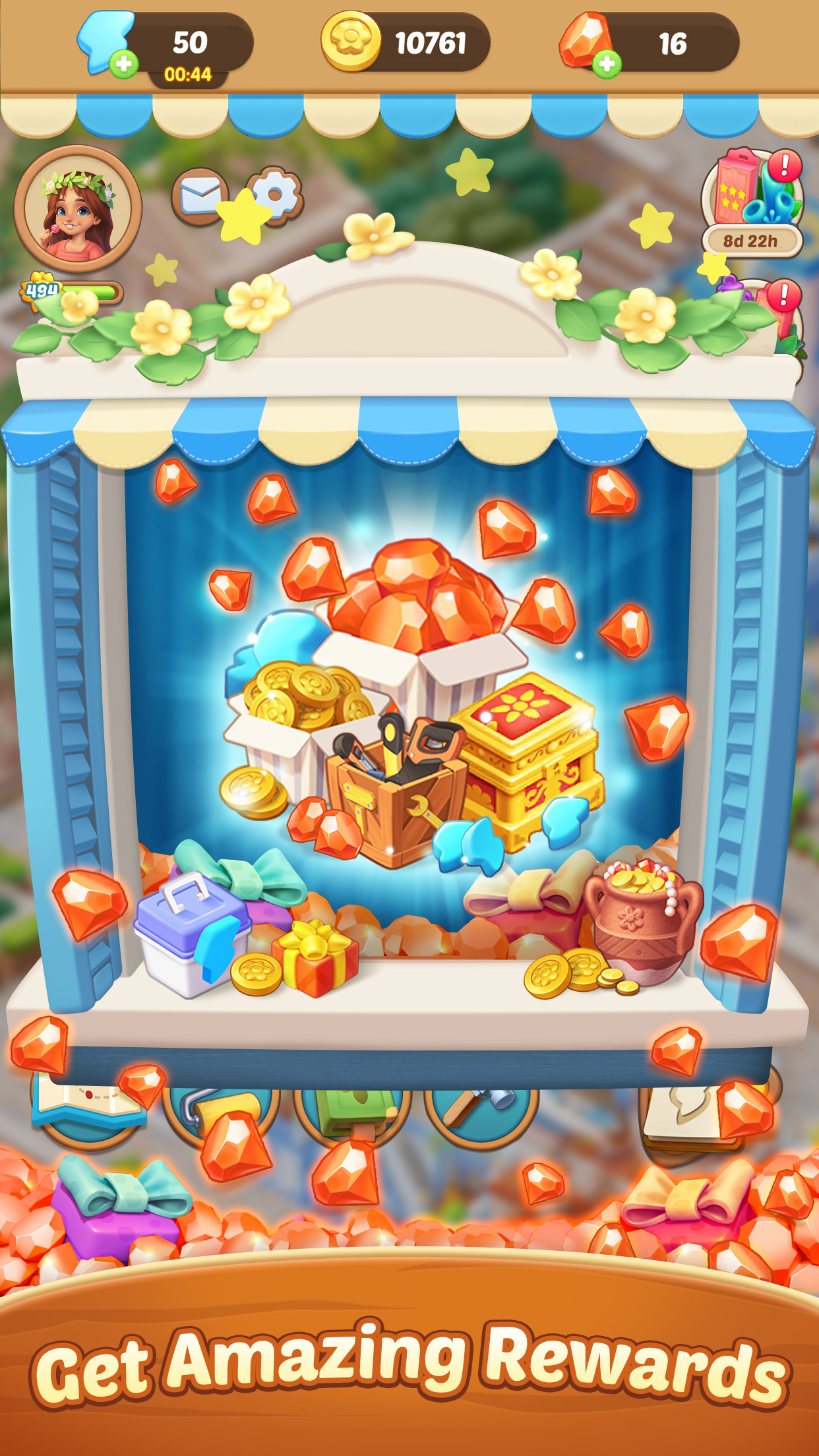 اسکرین شات 7 بازی Seaside Escape®: Merge & Story