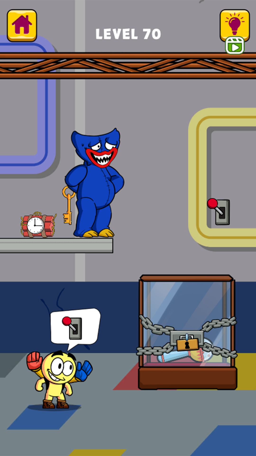 اسکرین شات 5 بازی Grabpack Troll: Wuggy Playtime