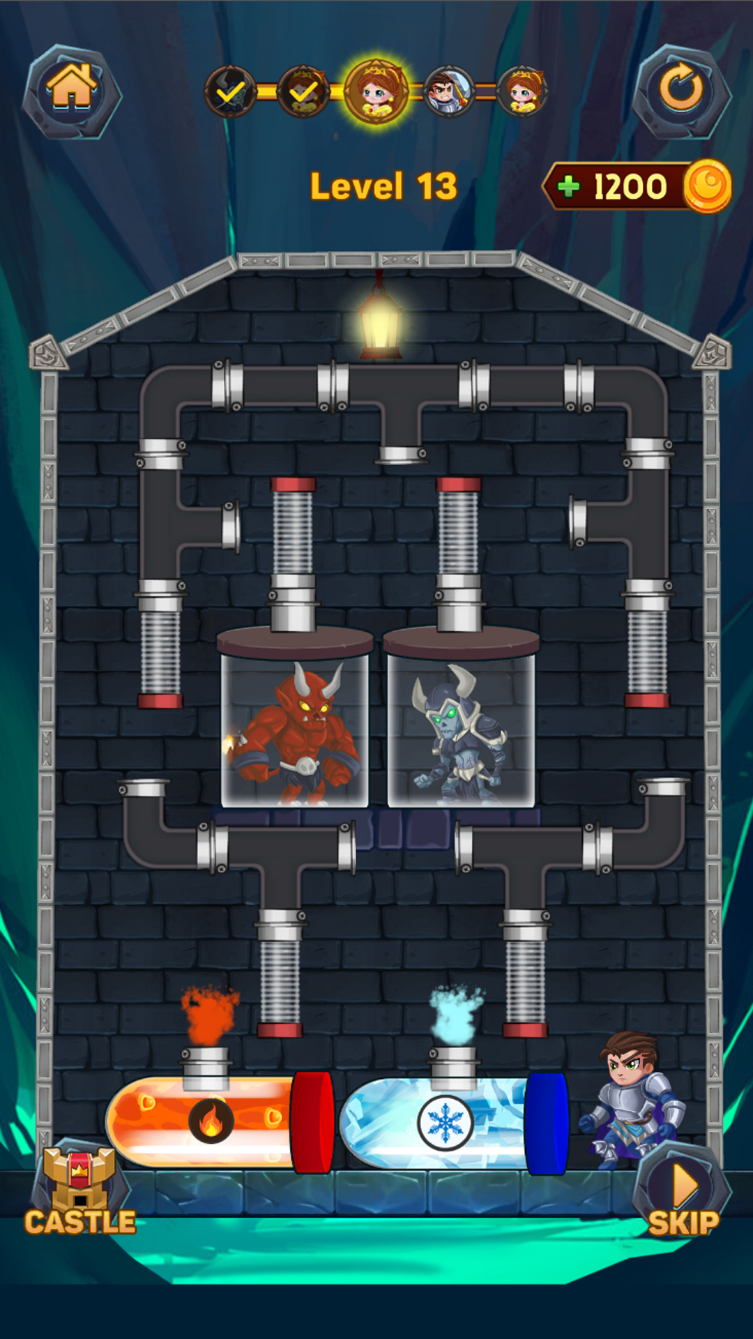 اسکرین شات 7 بازی Hero Pipe Rescue: Water Puzzle