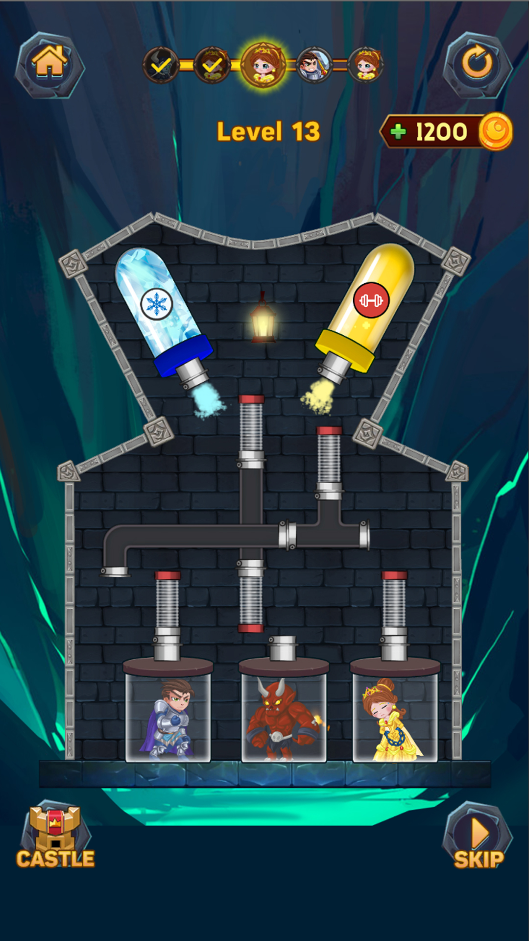 اسکرین شات 8 بازی Hero Pipe Rescue: Water Puzzle