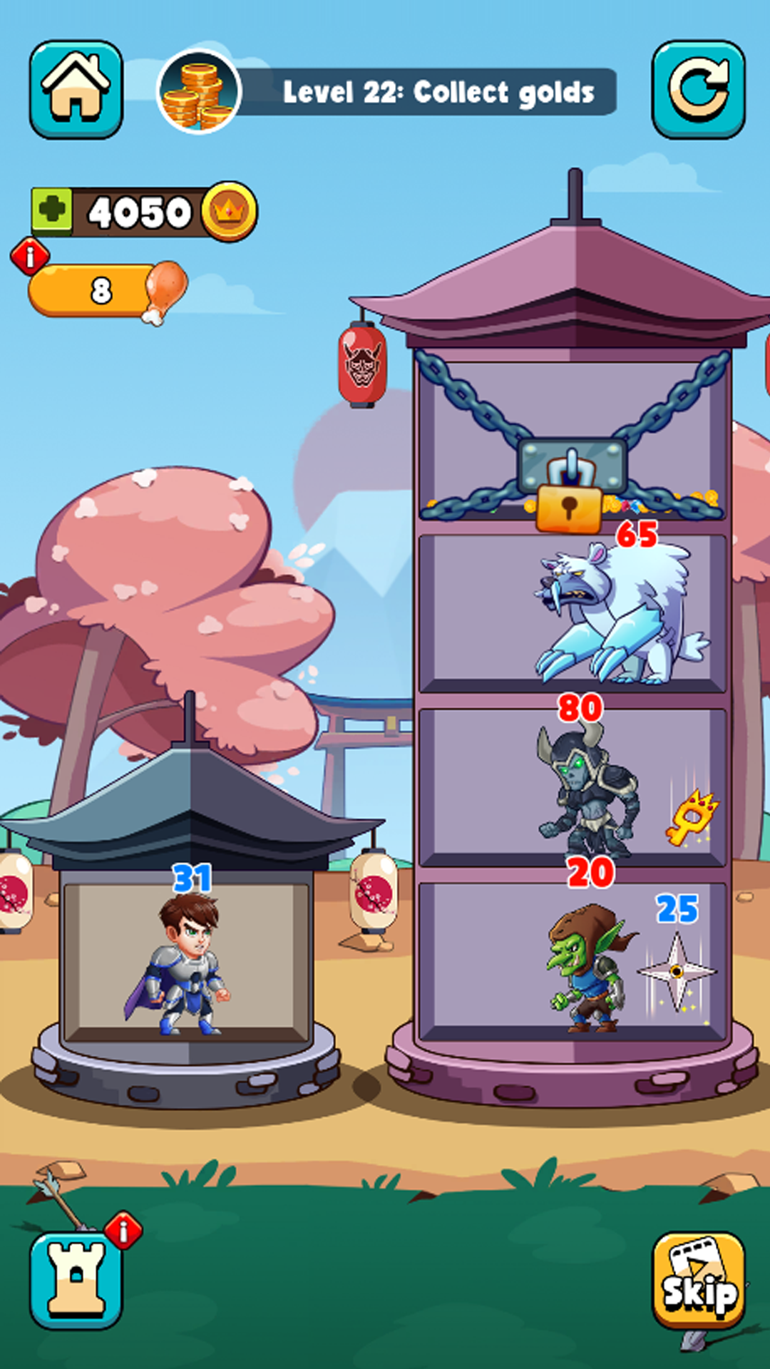 اسکرین شات 8 بازی Hero Tower Wars - Merge Puzzle
