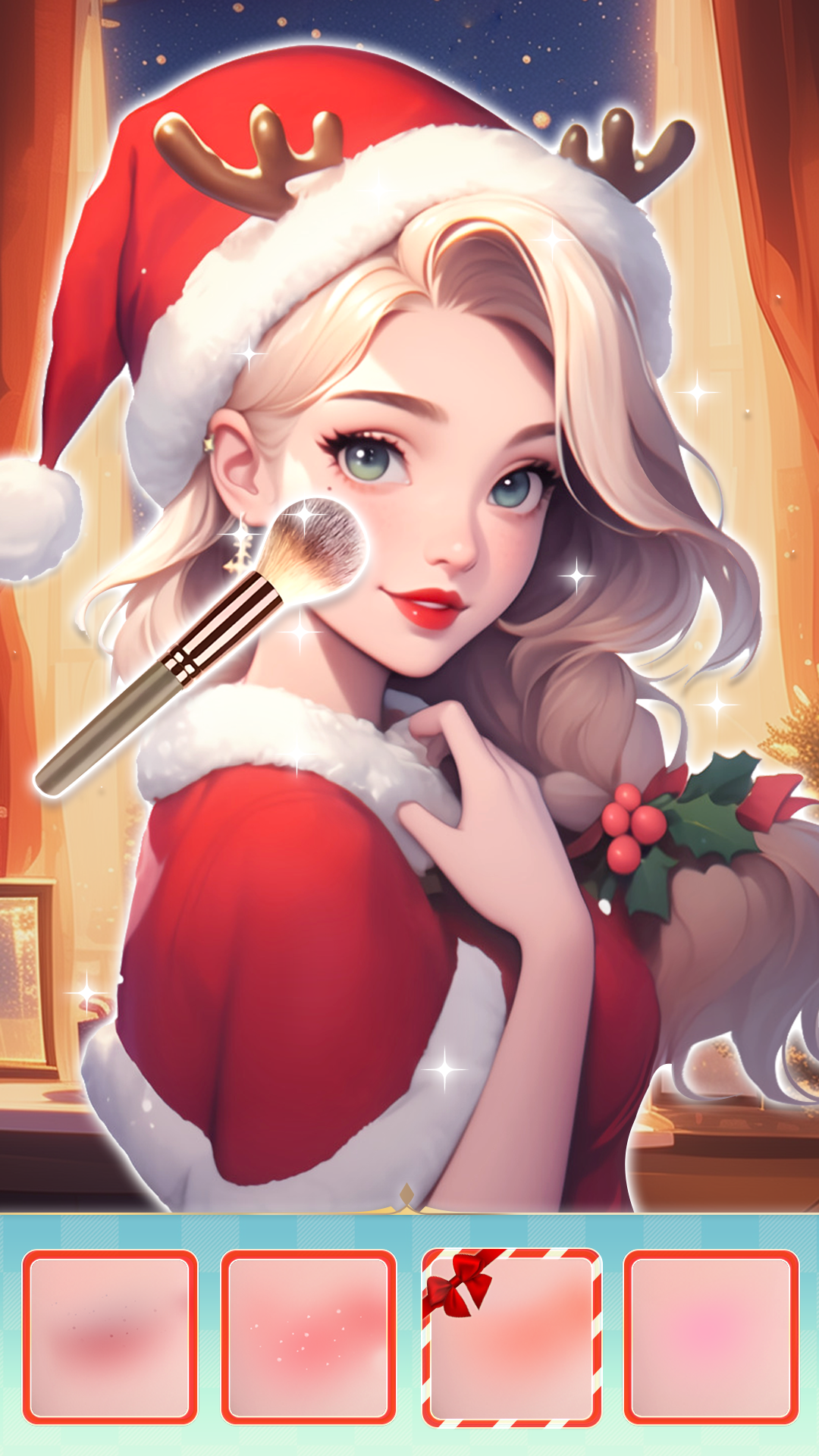 اسکرین شات 1 بازی Christmas Makeup: Beauty Show