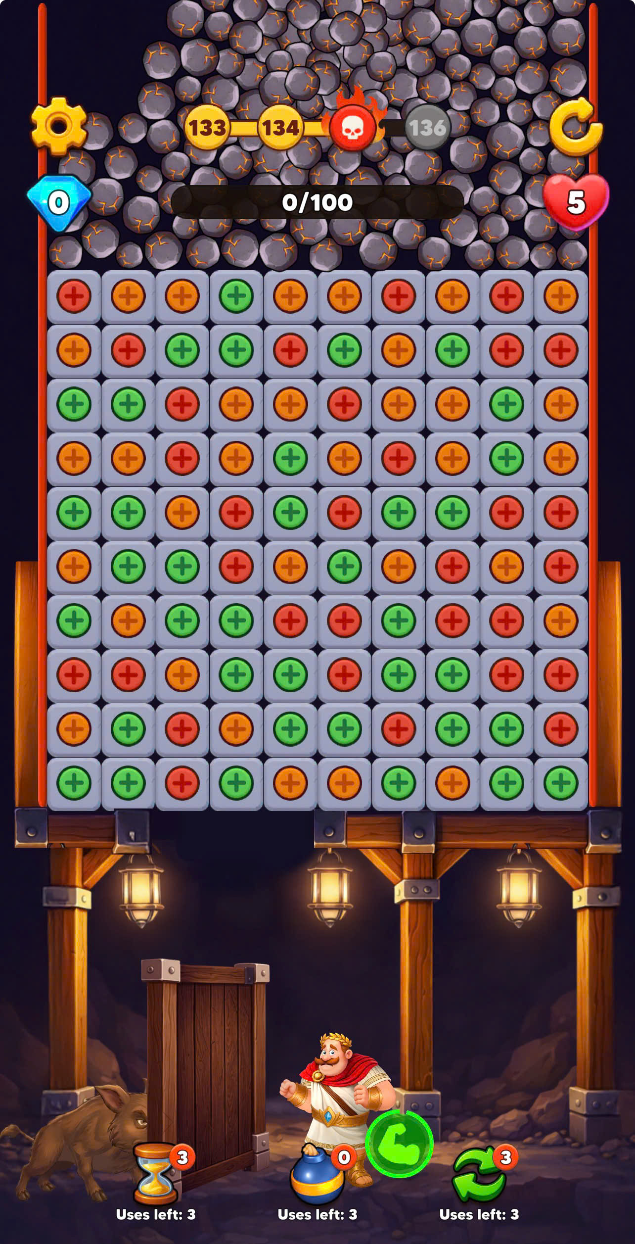 اسکرین شات 3 بازی King Escape: King Castle