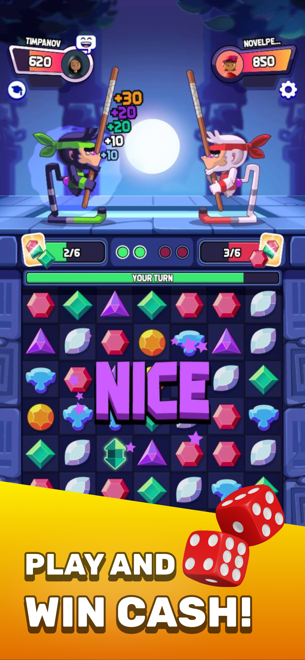اسکرین شات 4 بازی GAMEE Prizes: Real Money Games