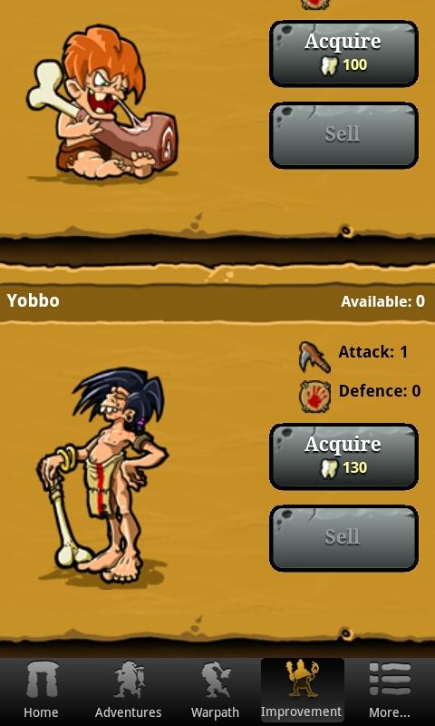 اسکرین شات 4 بازی Prehistoric Game - Stone Age
