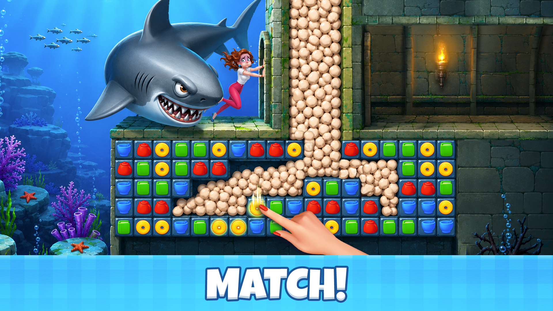 اسکرین شات 4 بازی Manor Cafe: Match 3 Puzzle