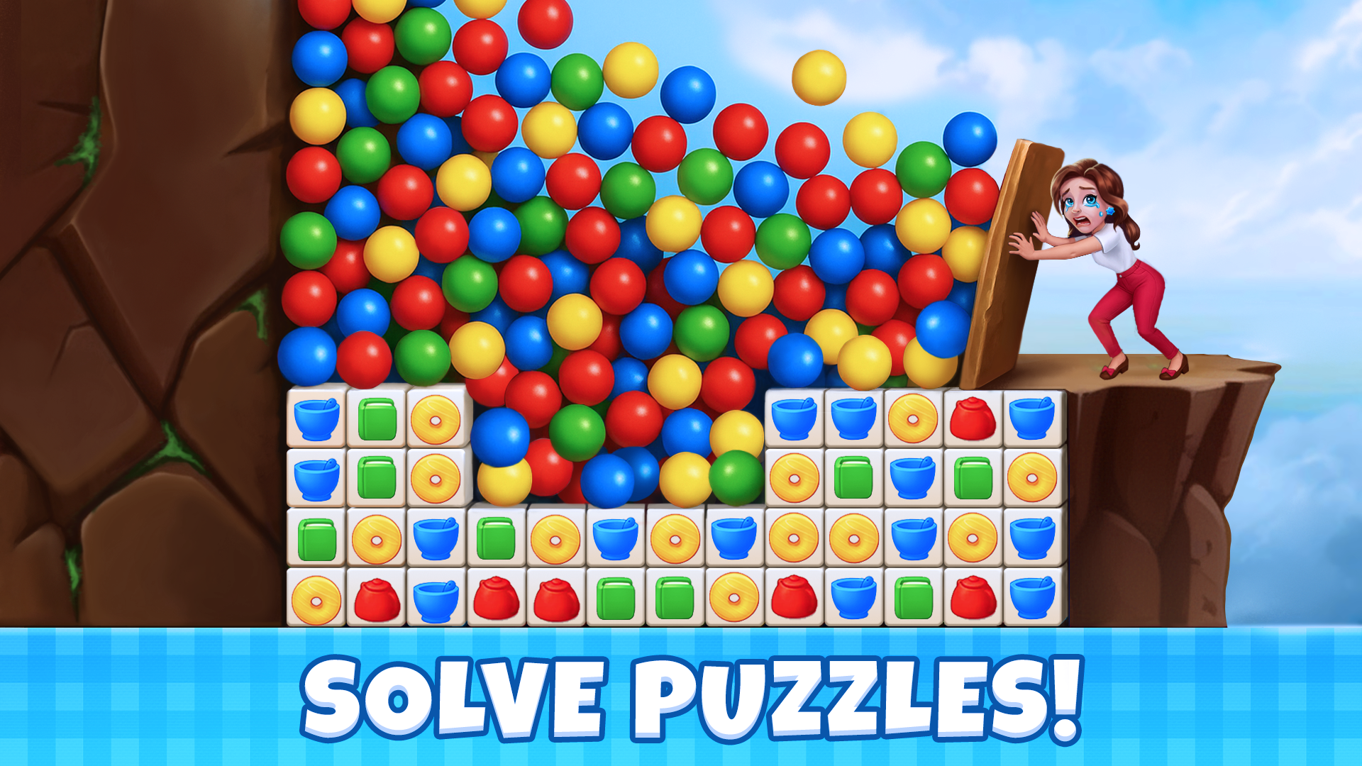 اسکرین شات 6 بازی Manor Cafe - Match 3 Puzzle