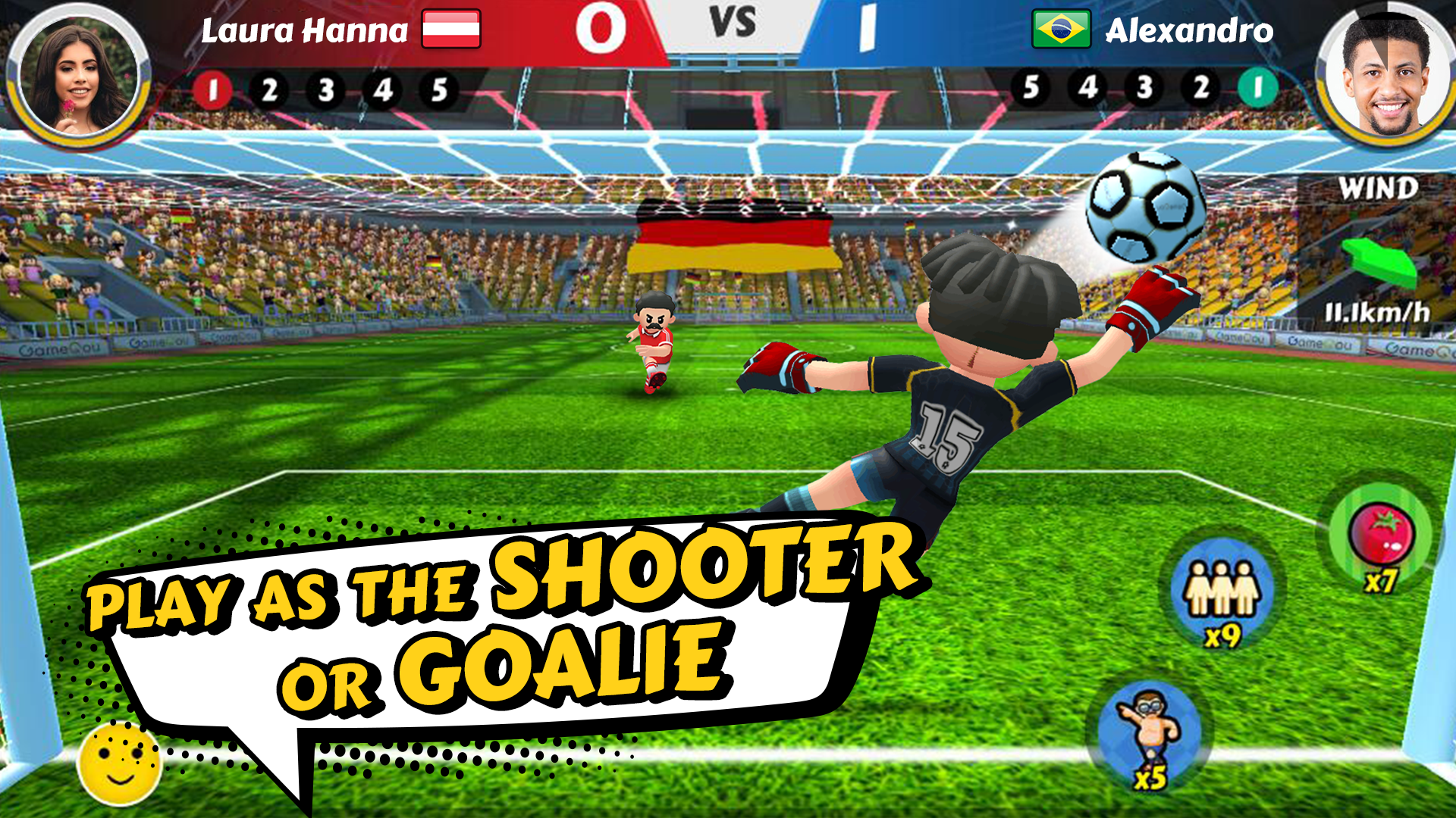اسکرین شات 2 بازی Perfect Kick 2 - Online Soccer