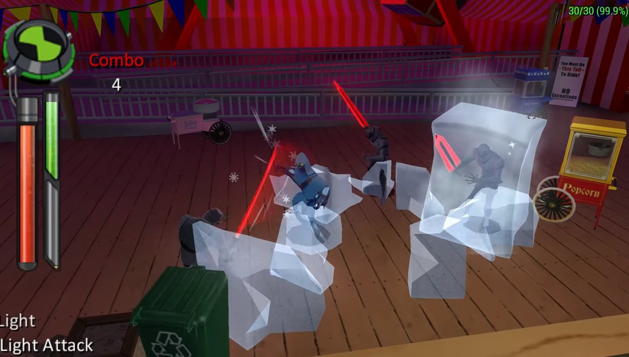 اسکرین شات 3 بازی بن تن نیروی بیگانه