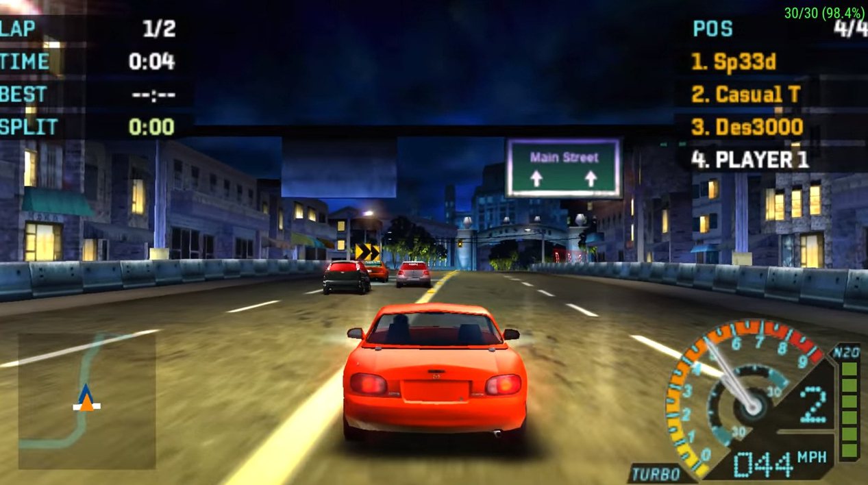 اسکرین شات 1 بازی نید فور اسپید : آندرگراند ریوالز