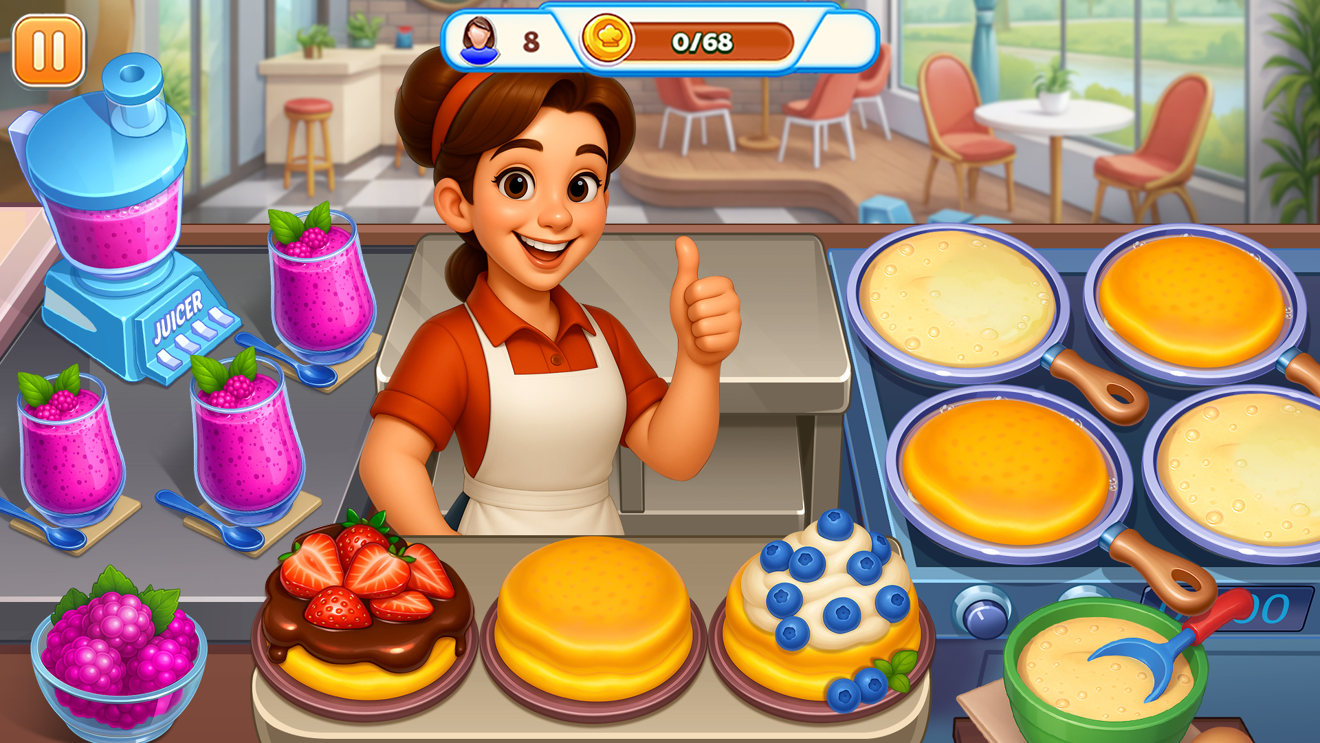 اسکرین شات 4 بازی Cooking Express 2 Games