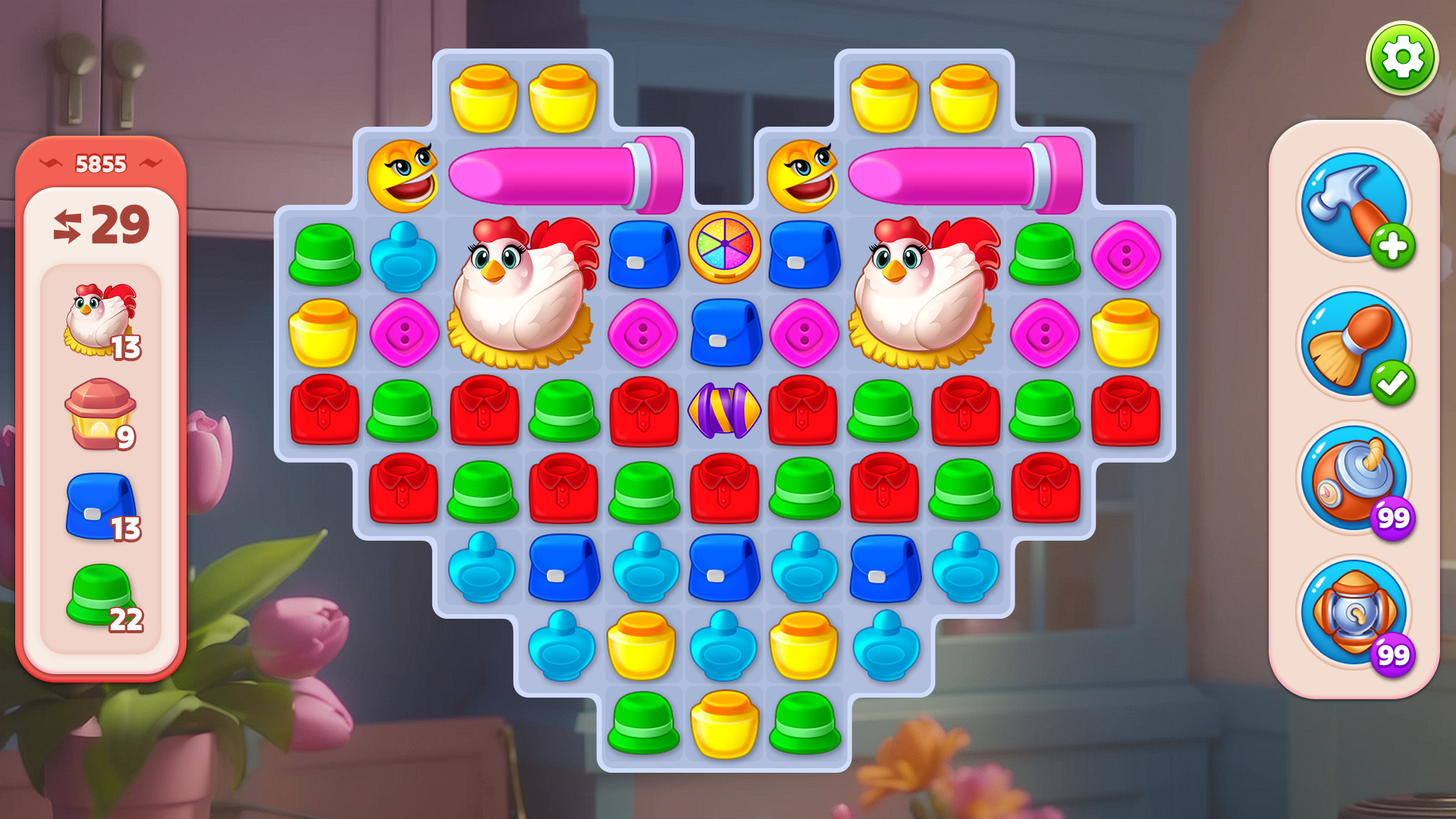 اسکرین شات 7 بازی Dream Makeover - Match 3 Games