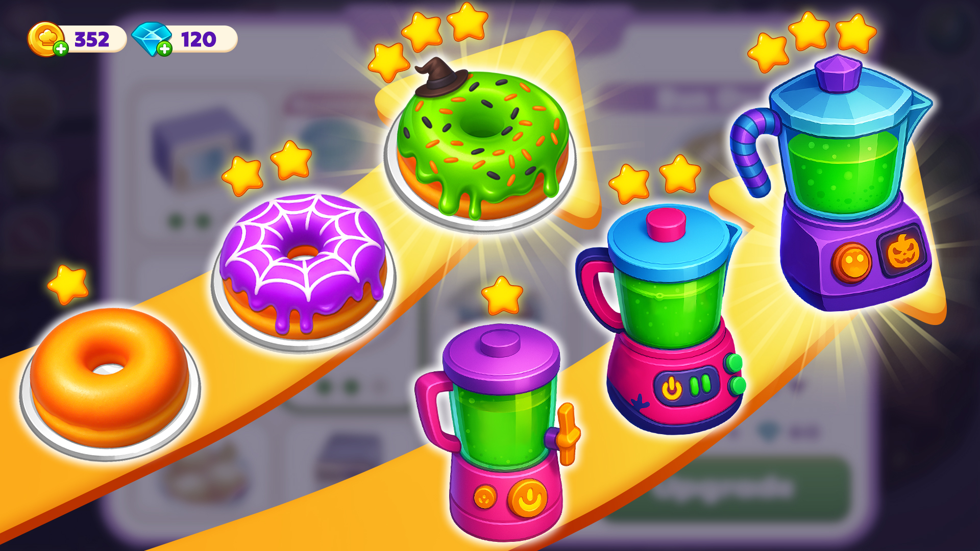 اسکرین شات 5 بازی Halloween Madness Cooking Game