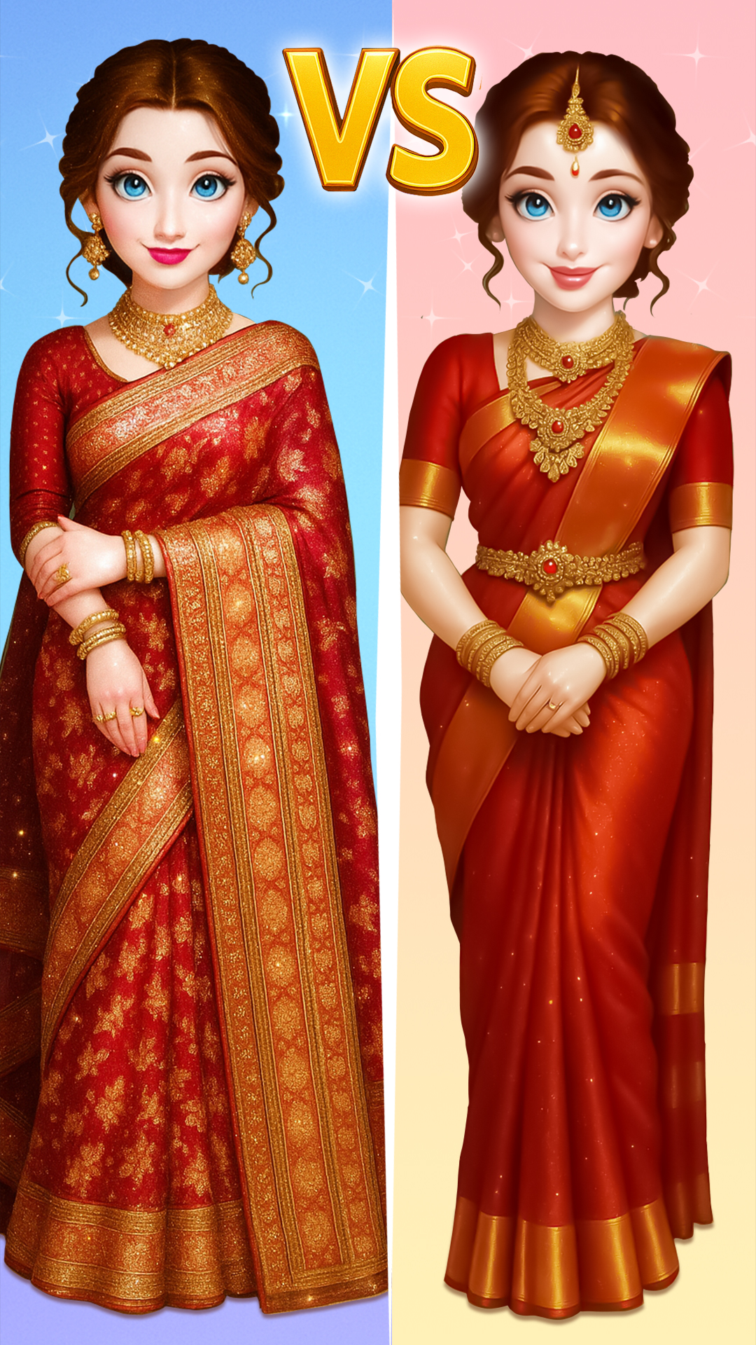 اسکرین شات 6 بازی Indian Bridal Saree Salon Game