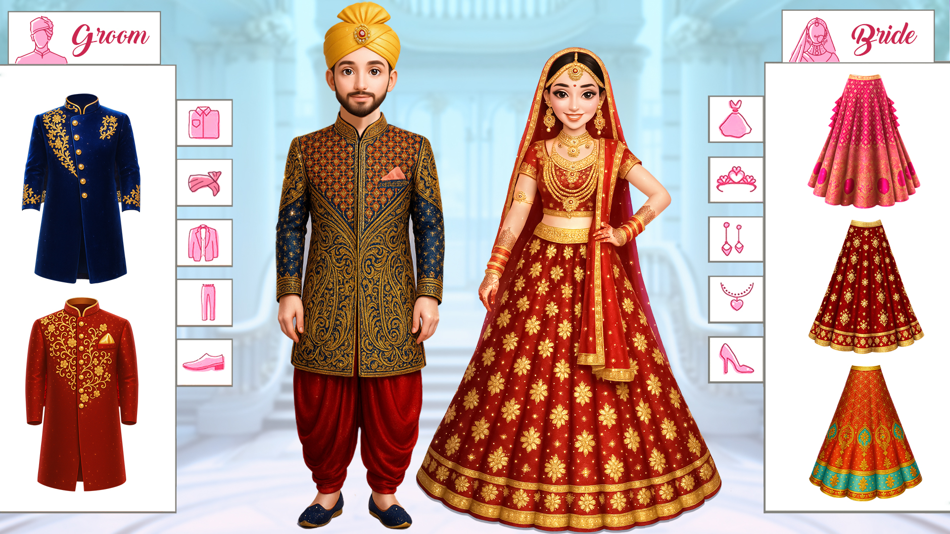 اسکرین شات 5 برنامه Indian Wedding Game Ritual1