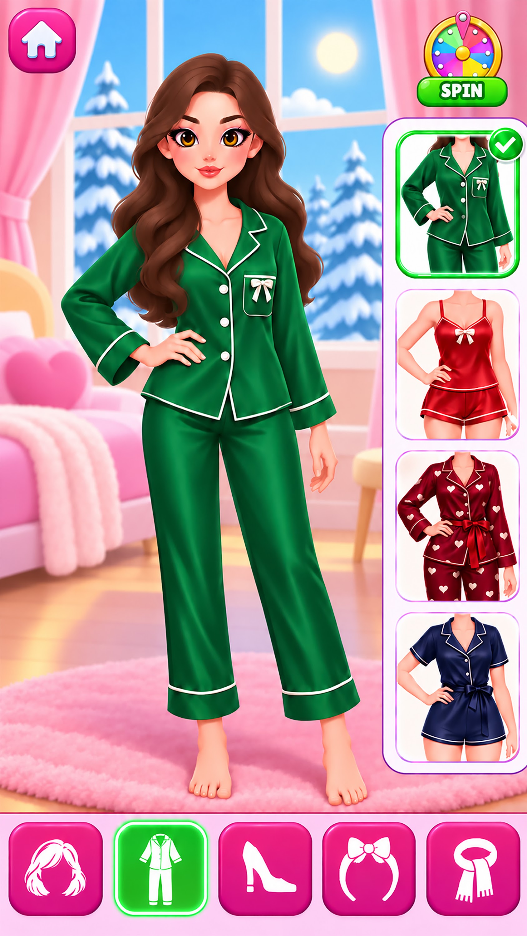 اسکرین شات 2 بازی Pajama Party Christmas Games