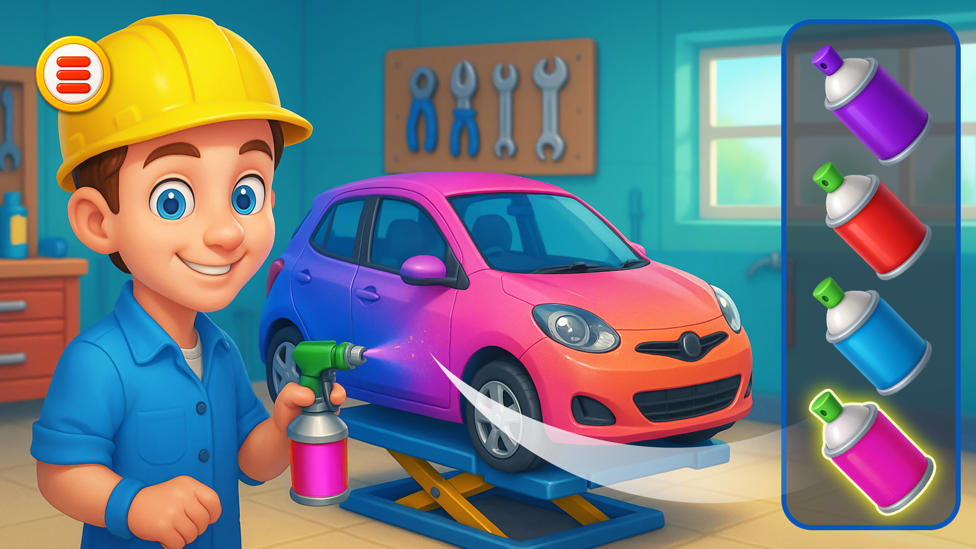 اسکرین شات 2 بازی Car Garage Repair Workshop