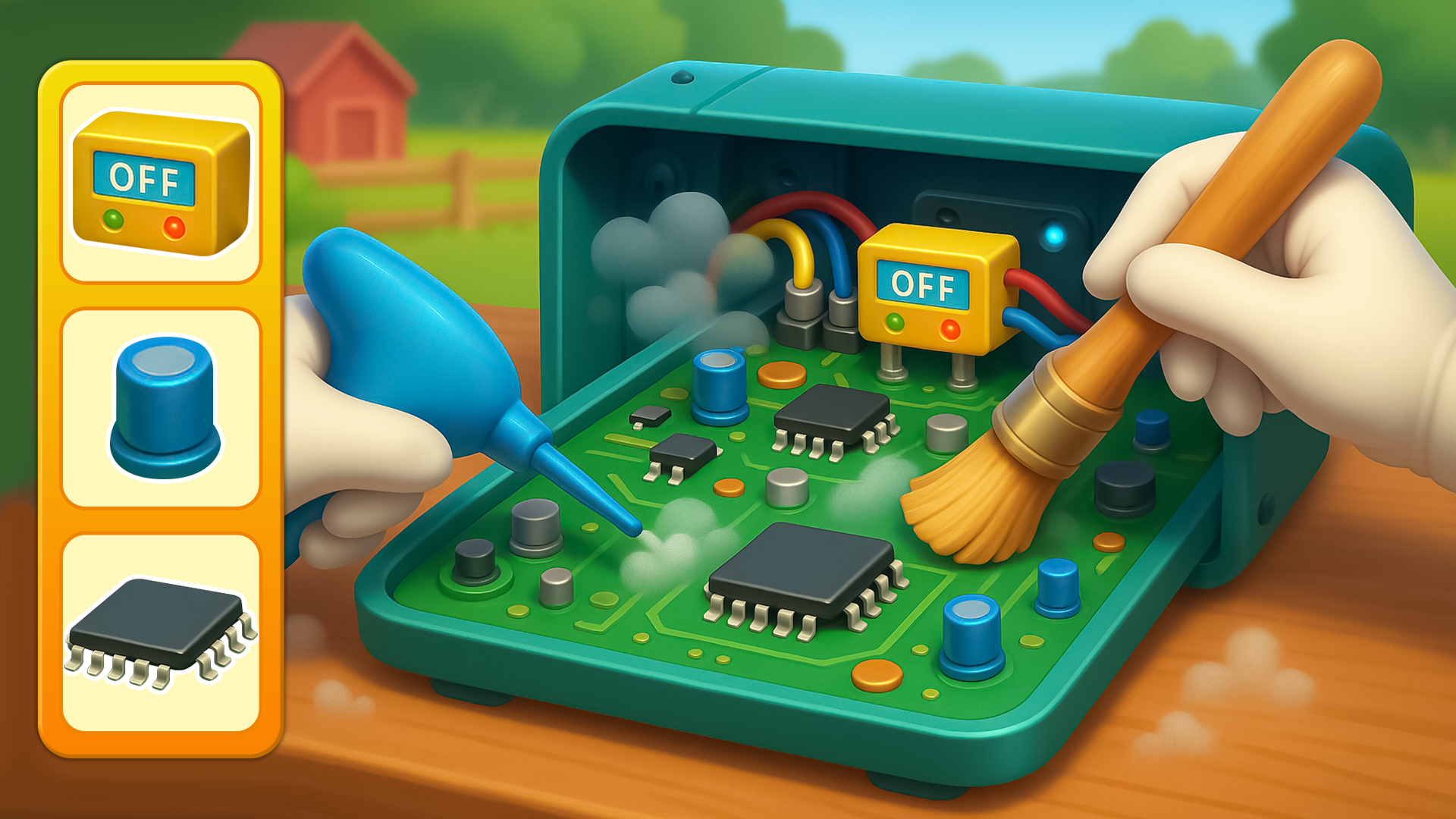 اسکرین شات 5 بازی Power Cut Activities Games