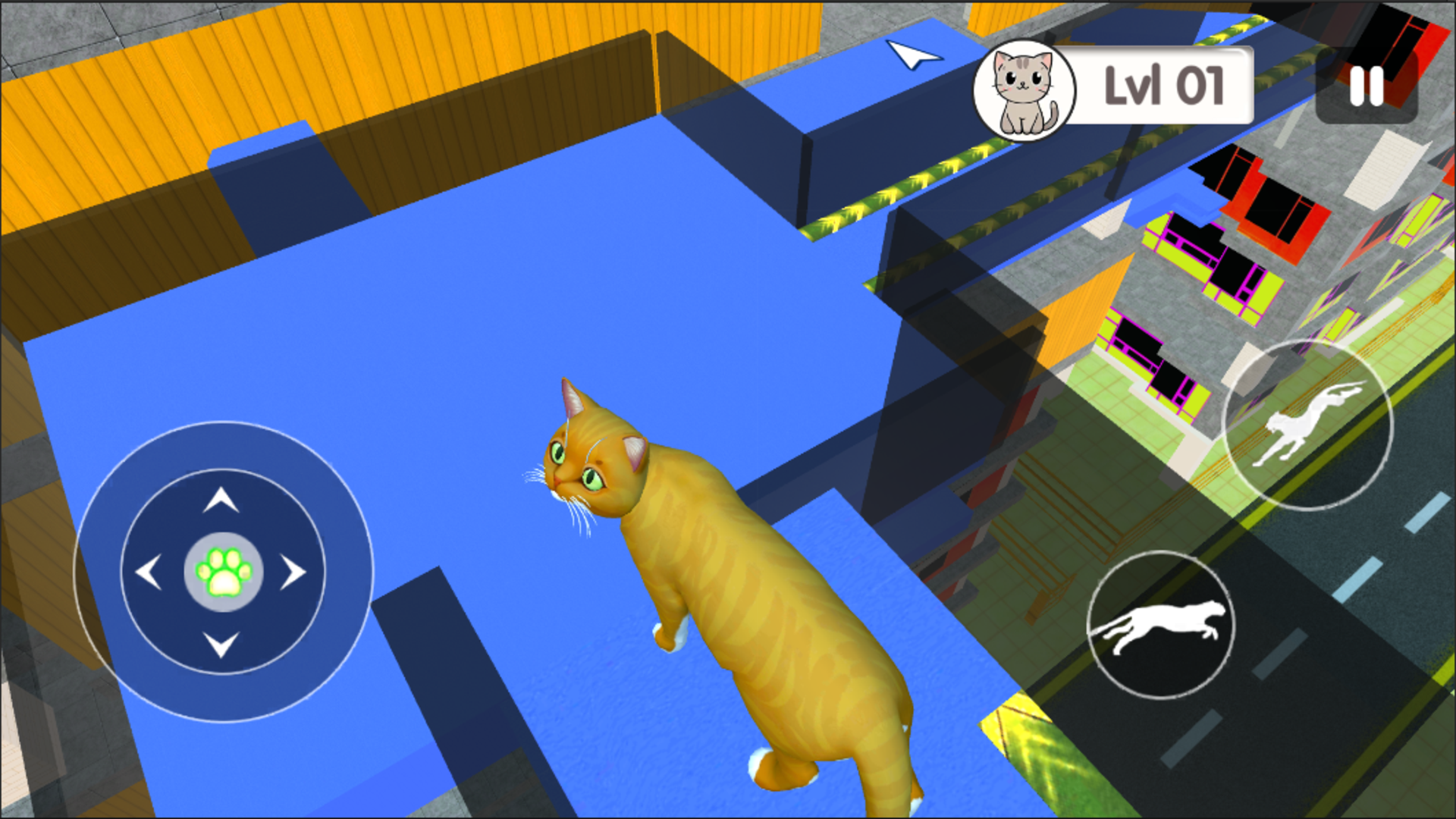 اسکرین شات 3 بازی Bad Cat Simulator 2026