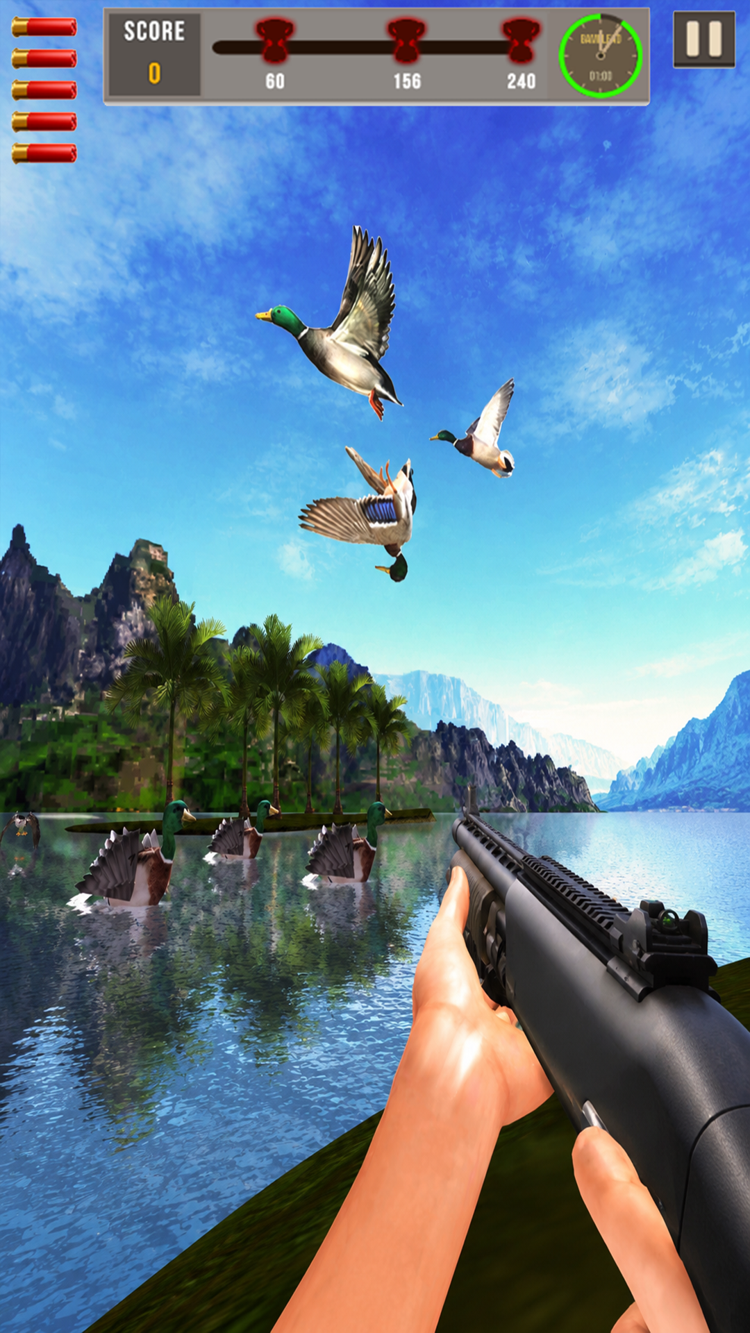 اسکرین شات 4 بازی Duck Hunting Challenge