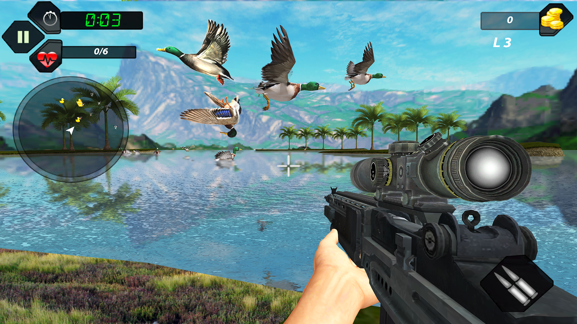 اسکرین شات 5 بازی Duck Hunting Challenge