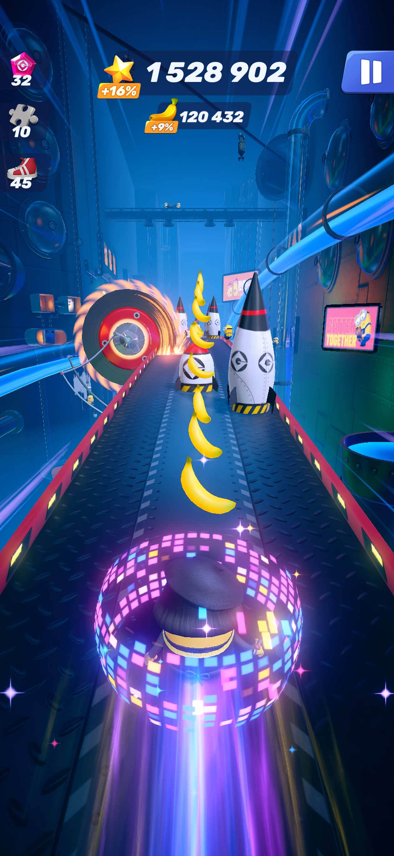 اسکرین شات 6 بازی Minion Rush: Running Game