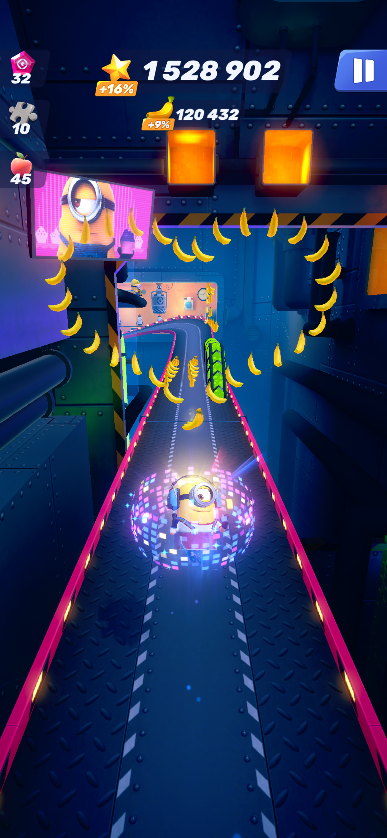 اسکرین شات 2 بازی Minion Rush: Running Game