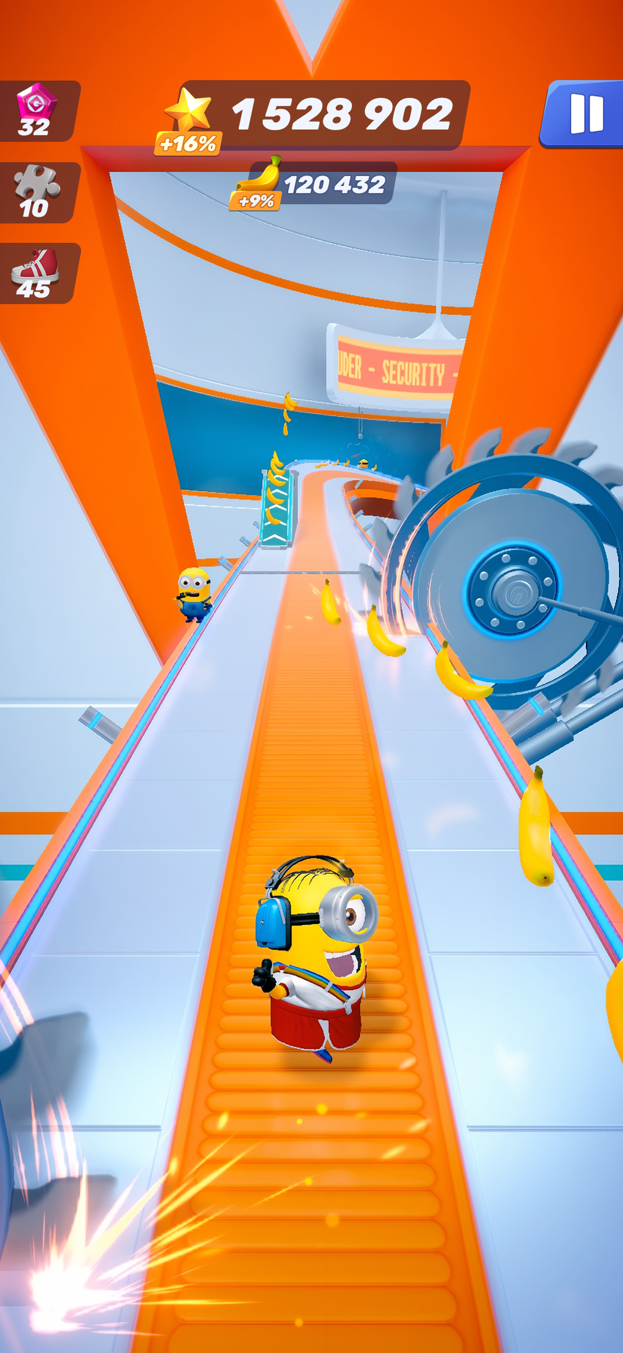 اسکرین شات 2 بازی Minion Rush: Running Game